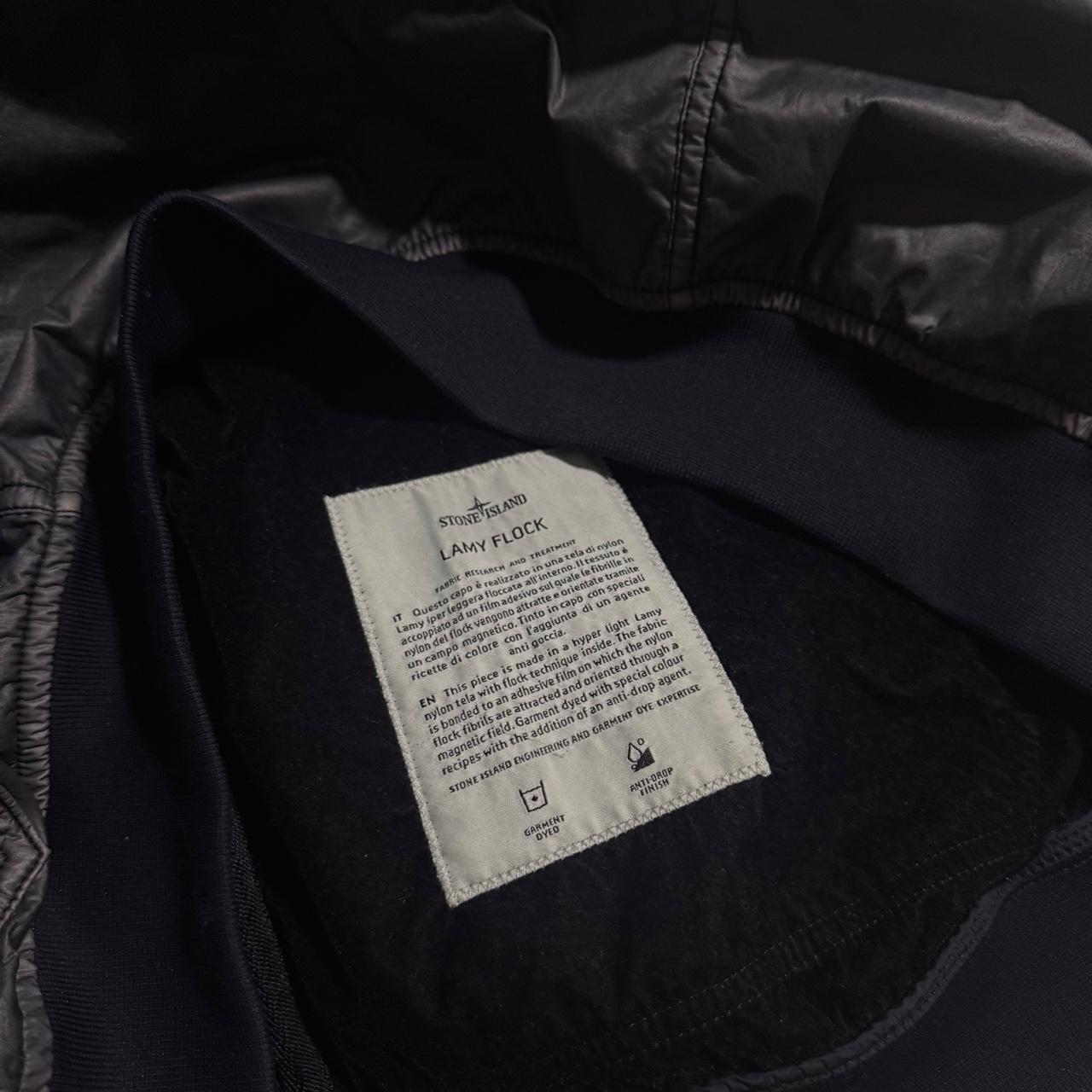 Stone Island Lamy Flock Jacket | XL, Black