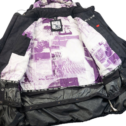 Vintage 2000s Oakley Zip Up Snowboarding Jacket Size XL | XL, Black