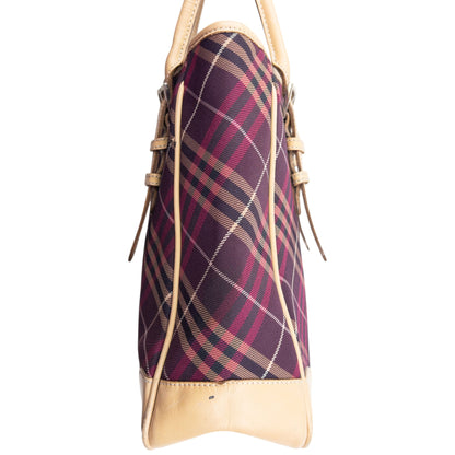 Vintage 2000s Burberry Blue Label Nova Check Shoulder Bag | O/S, Multicoloured