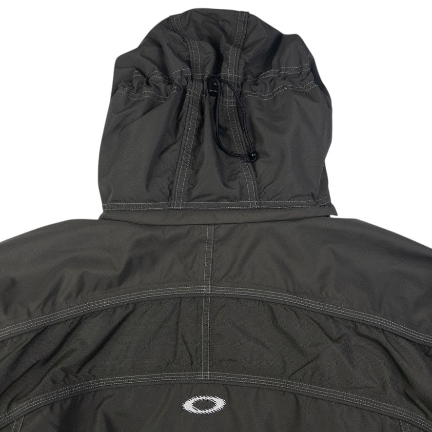 Vintage Oakley Zip Up Snowboarding Jacket Size XL