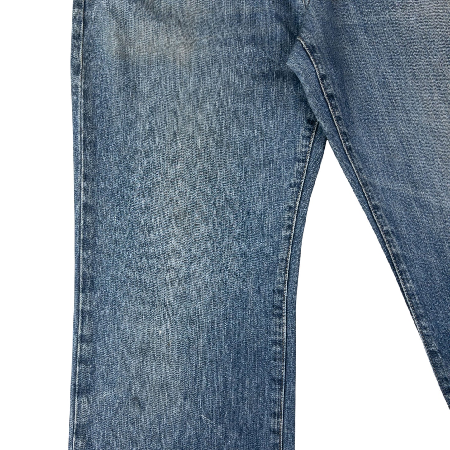 Vintage YSL Yves Saint Laurent Embroidered Denim Jeans Size W34 | W34, Blue