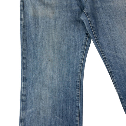 Vintage YSL Yves Saint Laurent Embroidered Denim Jeans Size W34 | W34, Blue