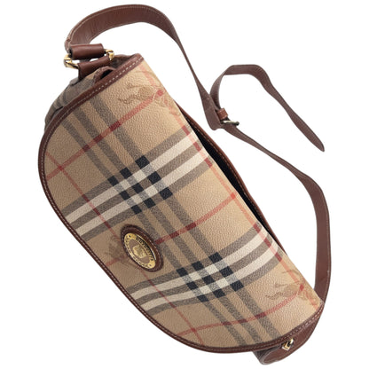 Vintage Burberry Nova Check Crossbody Bag