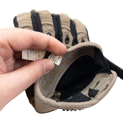 Vintage 2000s Oakley Factory Pilot Gloves Size XXL | O/S, Multicoloured