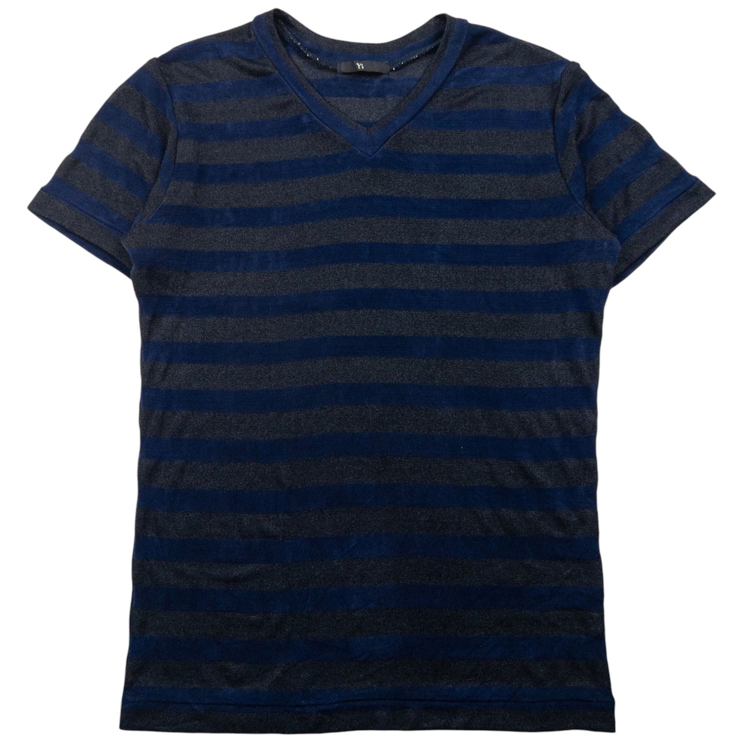Vintage Yohji Yamamoto Striped T Shirt Womens Size S