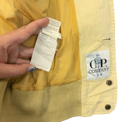 Vintage 1994 CP Company Flight Button Up Jacket Size S | Small, Cream