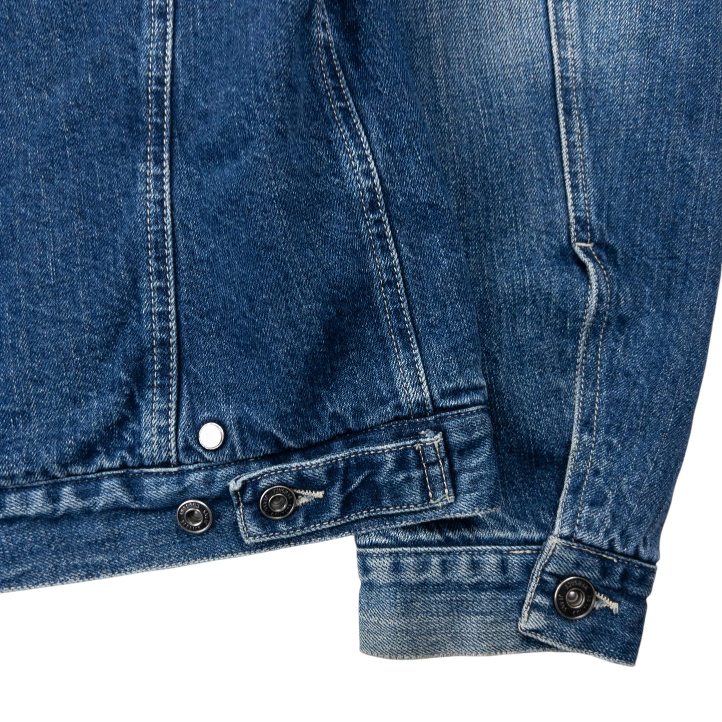 Vintage Versace Jeans Couture Fleece Lined Denim Jacket Womens Size M