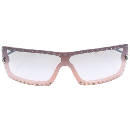 Vintage Chanel Diamanté Sunglasses | O/S, Pink