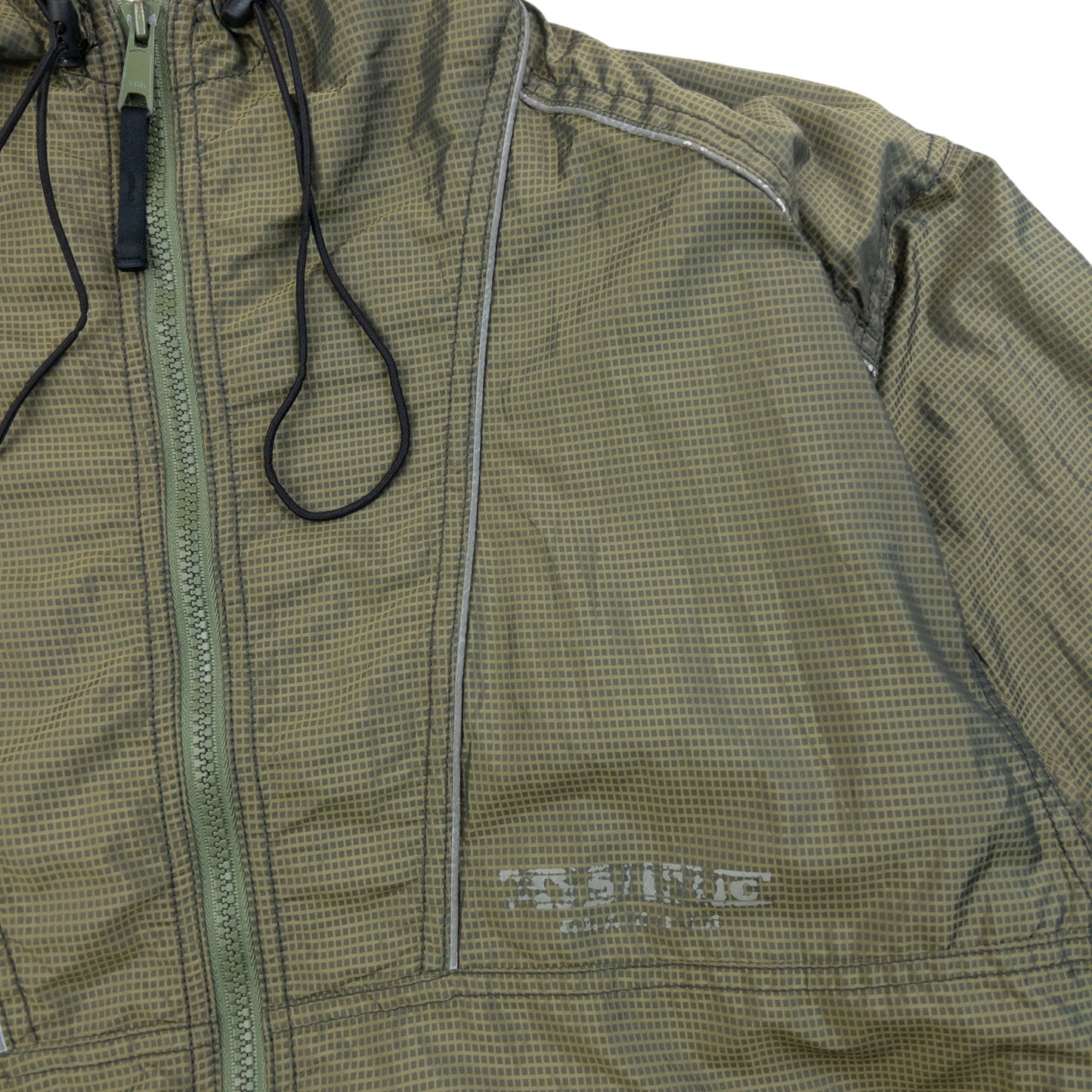 Vintage 90s Hysteric Glamour Iridescent Checkered Jacket Size S | Small, Green