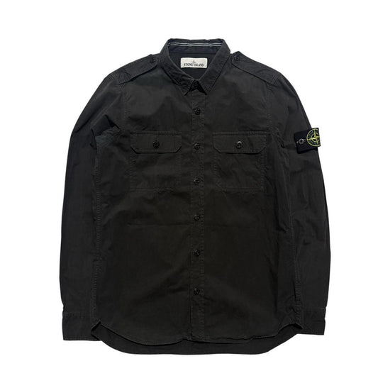 Stone Island Overshirt | Medium, Black