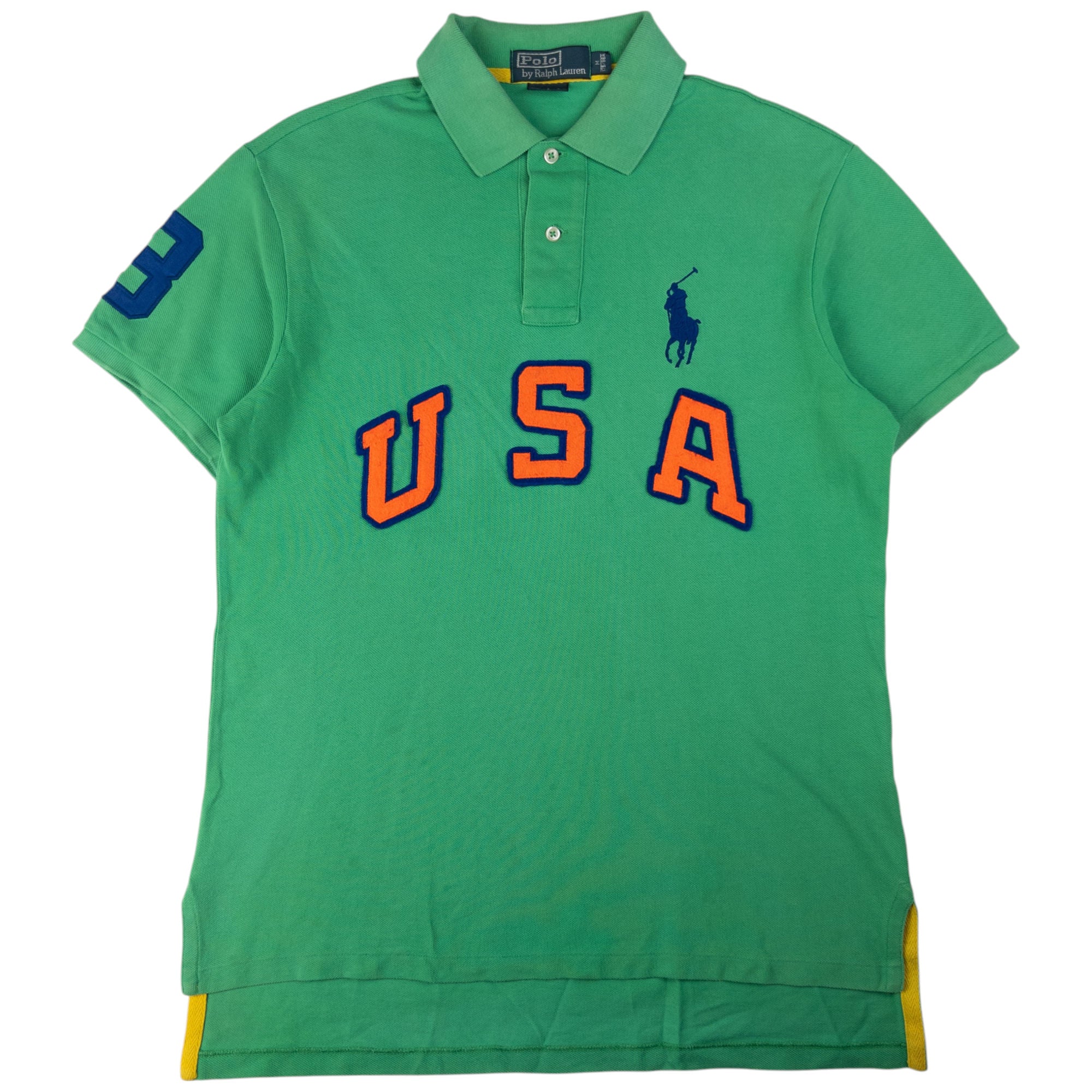 Vintage Polo Ralph Lauren USA Polo Shirt Size M Known Source