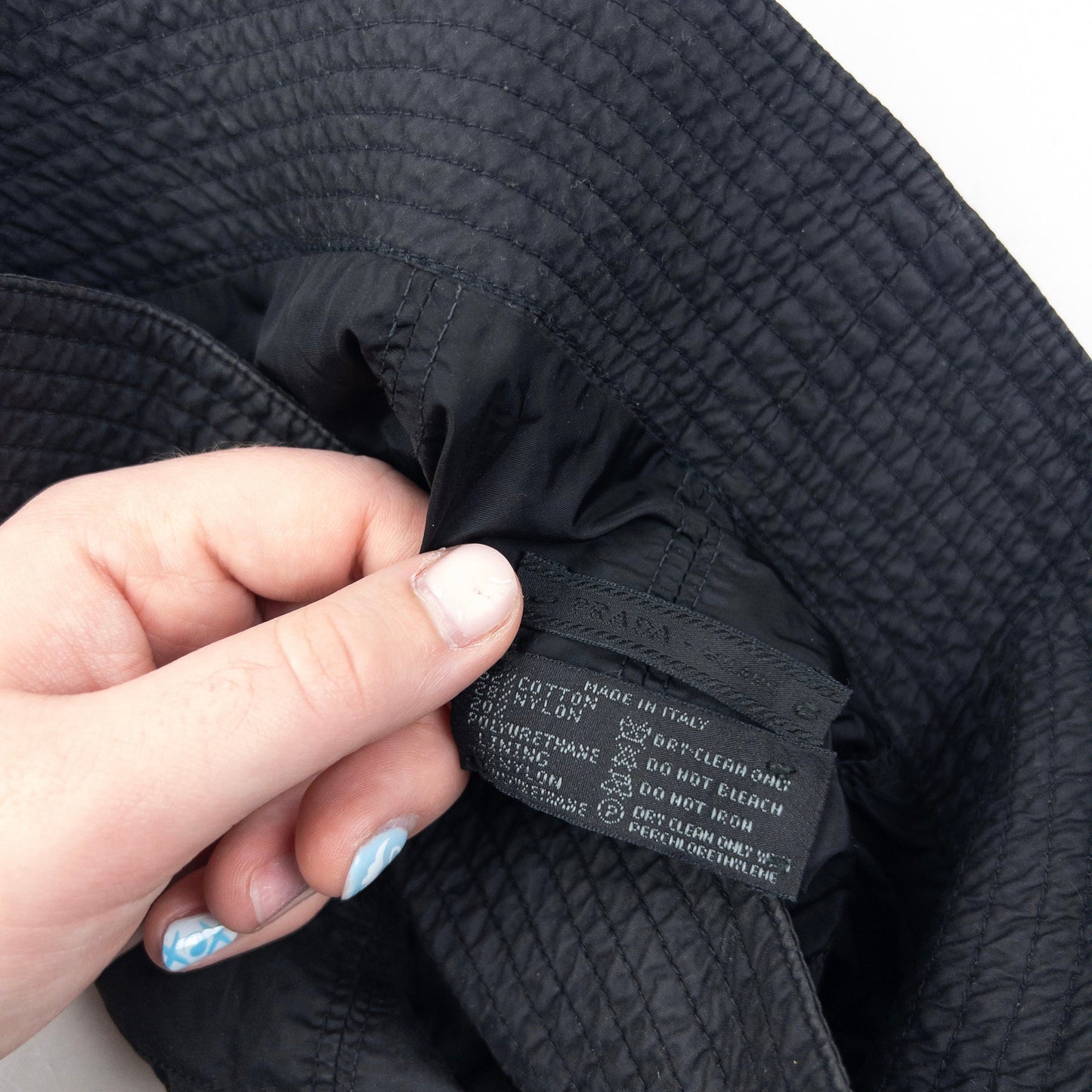 Vintage 2000s Prada Bucket Hat | O/S, Black