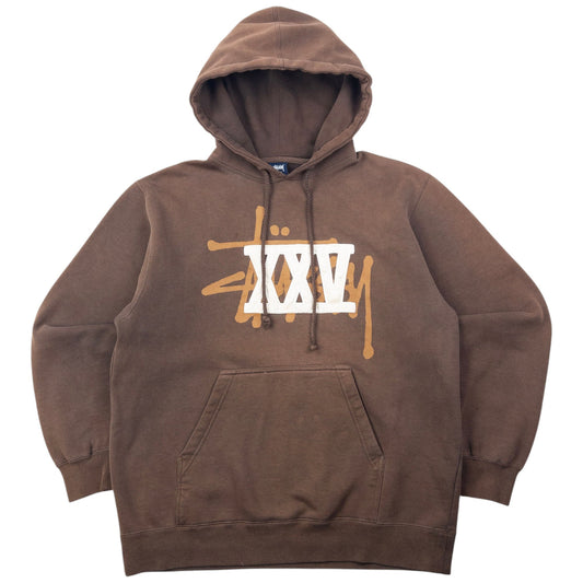 Vintage Stussy XXV Graphic Hoodie Size S
