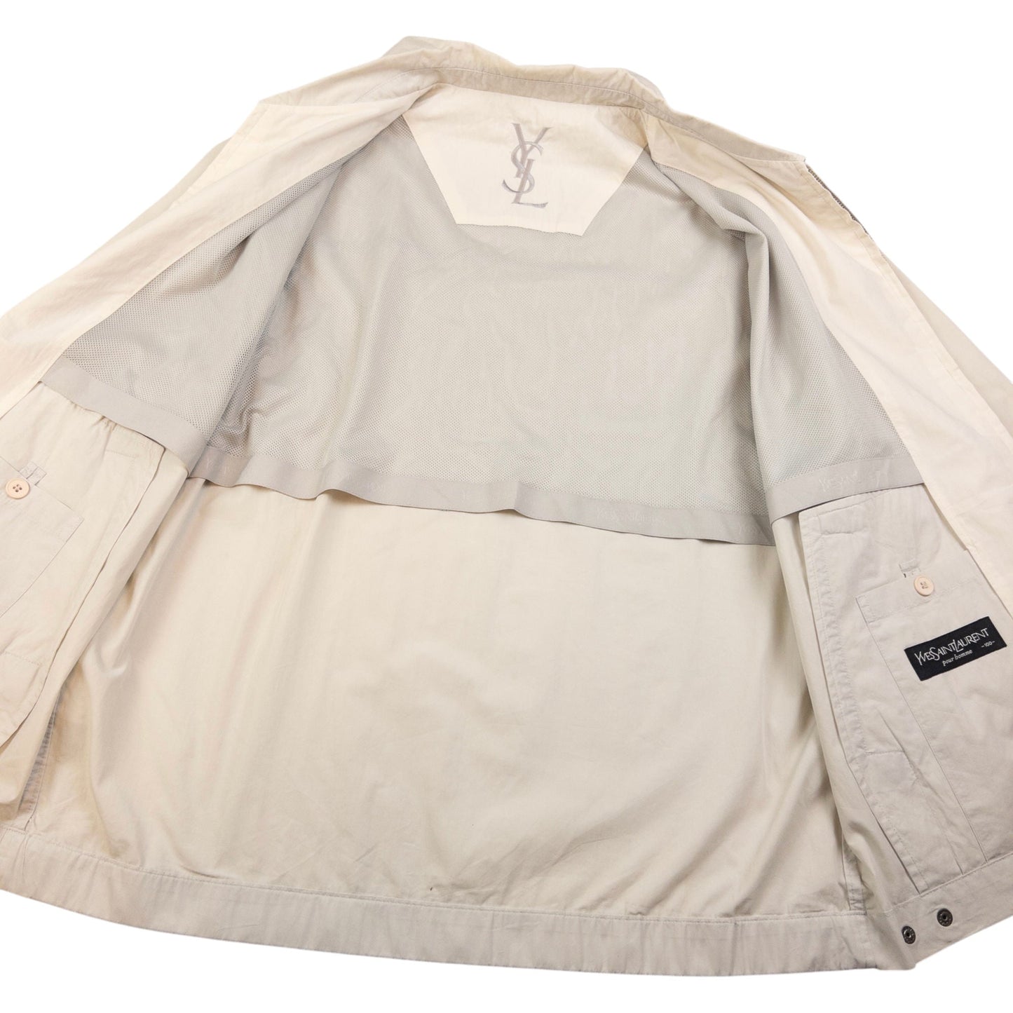 Vintage YSL Yves Saint Laurent Harrington Jacket Size M