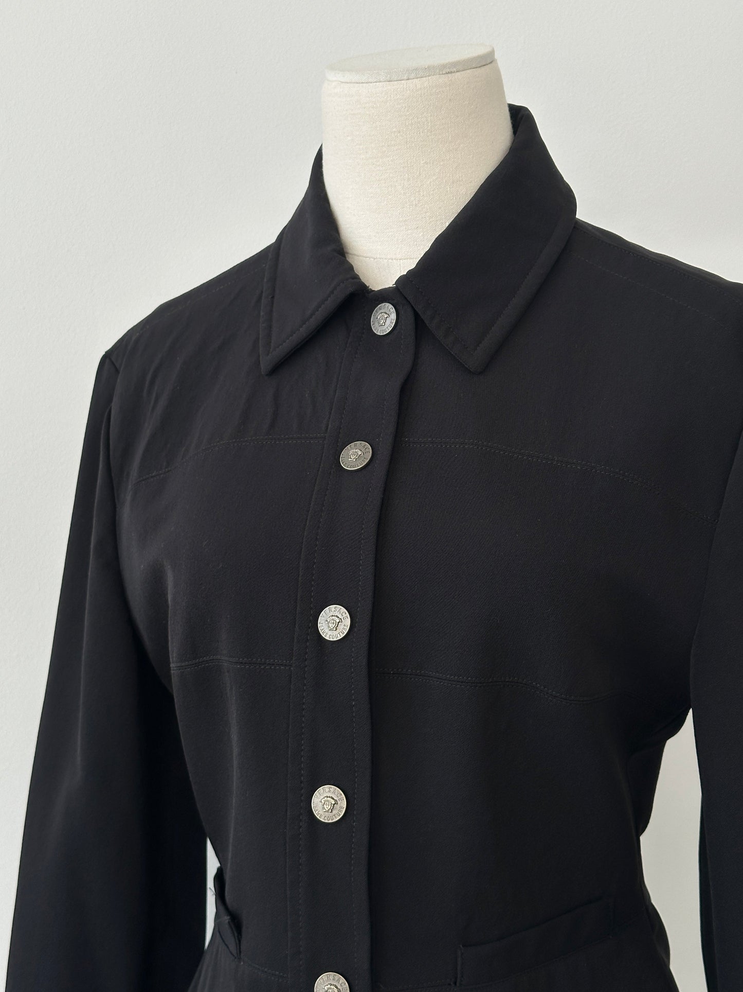 Versace Jeans Couture 2000s Bespoke Button Jacket - S