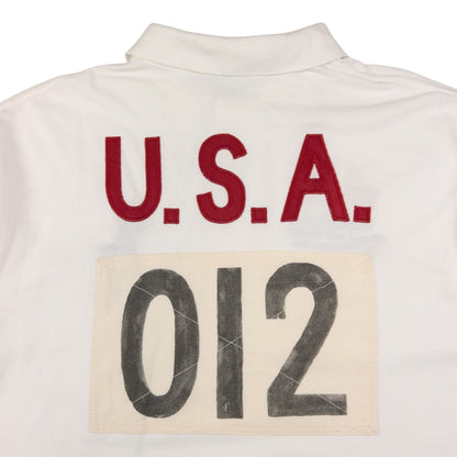 Vintage Polo Ralph Lauren USA Track & Field Championship Polo Shirt Size L