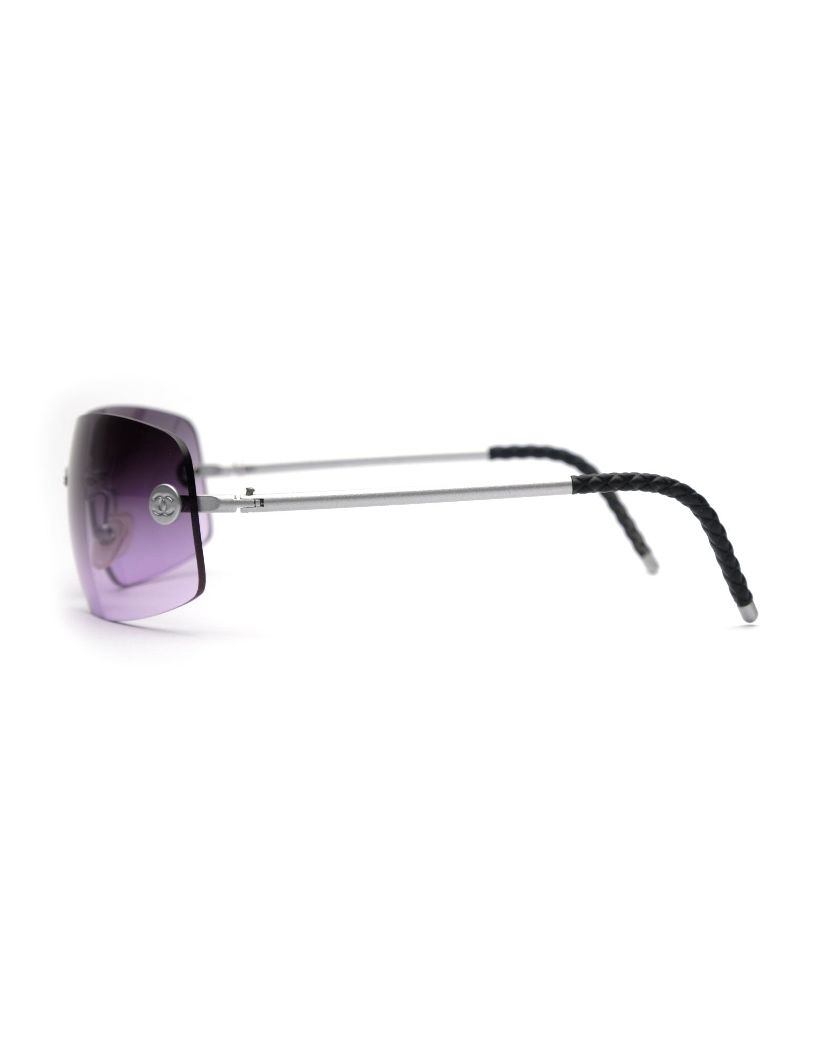 Chanel-Chanel Spring 2002 rimless sunglasses vintage Sunglasses – The Dryads