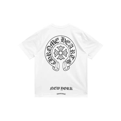 Chrome Hearts New York Exclusive Horseshoe Logo T-Shirt | Medium, White
