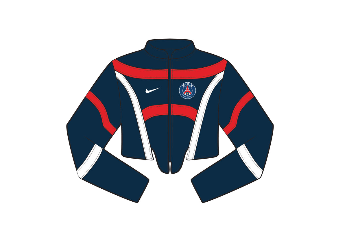 VT Rework: Custom Order – Leather Football Jacket | Arsenal, Red