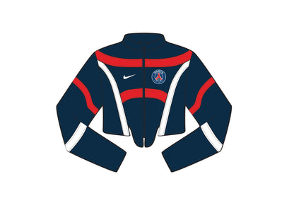 VT Rework: Custom Order – Leather Football Jacket | Arsenal, Red