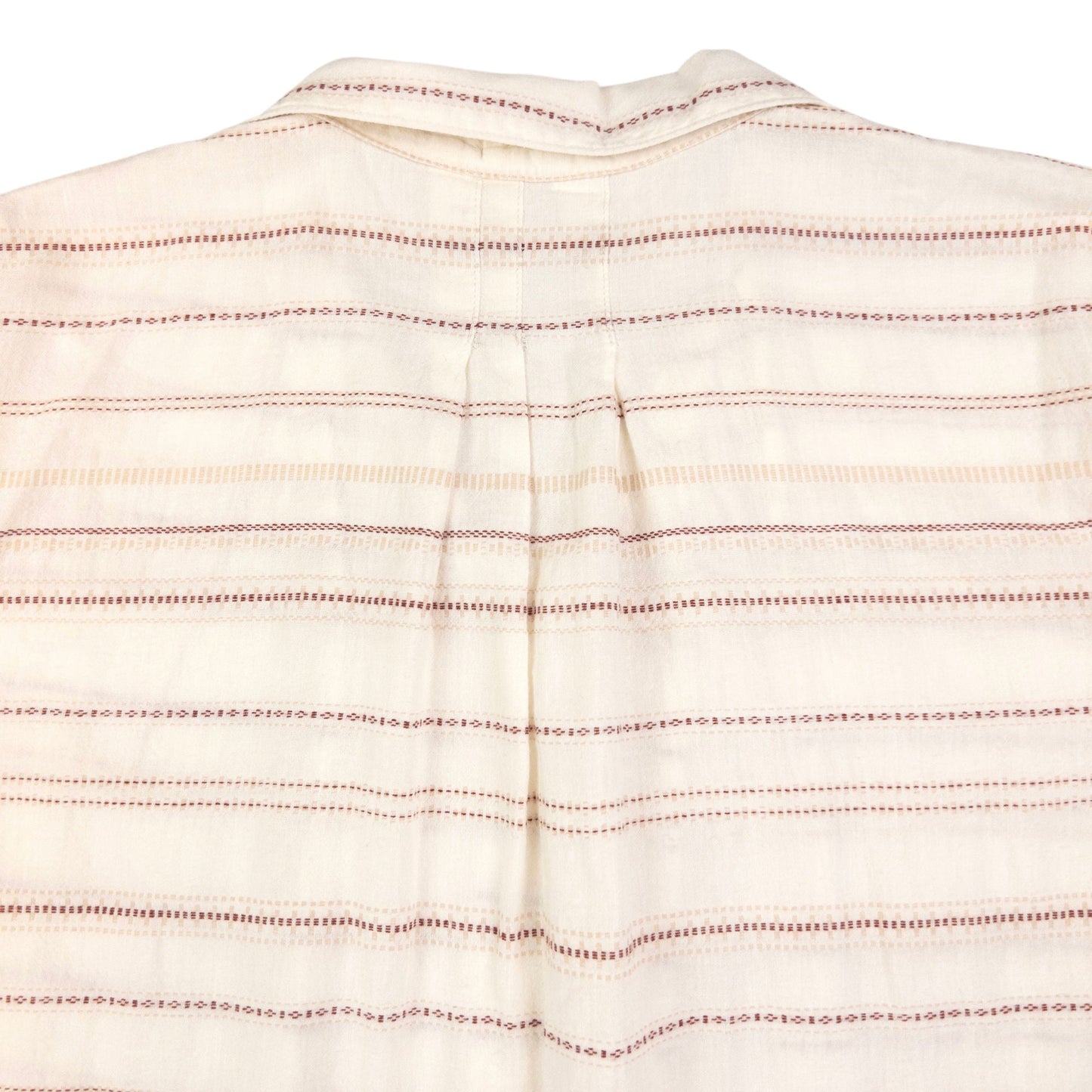 Vintage Plantation By Issey Miyake Striped Button Up Shirt Size M