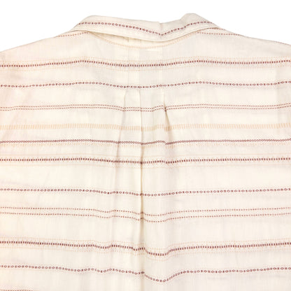 Vintage Plantation By Issey Miyake Striped Button Up Shirt Size M