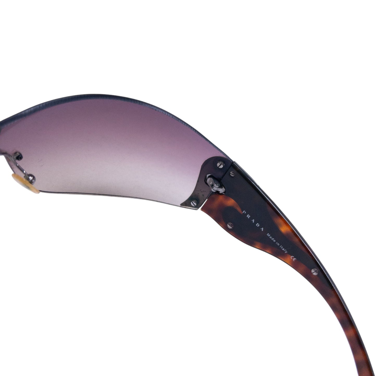 Vintage Prada Tortoise Shell Swirl Sunglasses