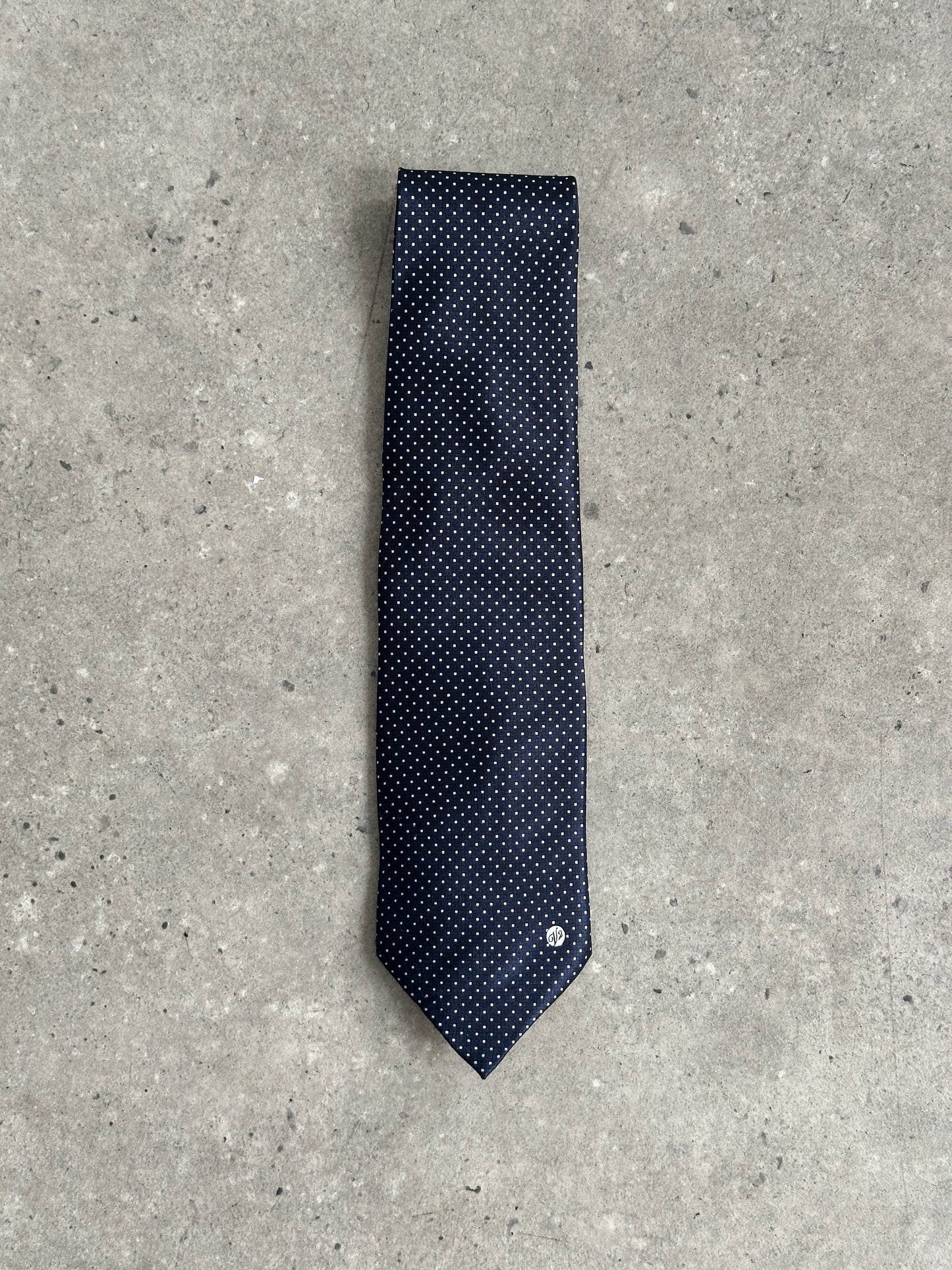 Versace Classic V2 1990s Pure Silk Logo Tie