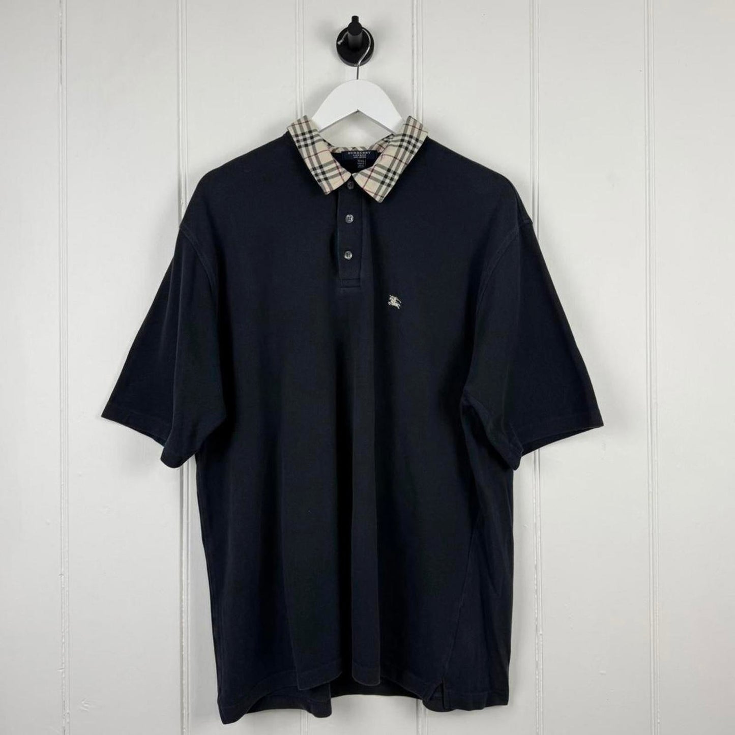 Burberry Polo Shirt Navy (XXL) | XXL, Navy