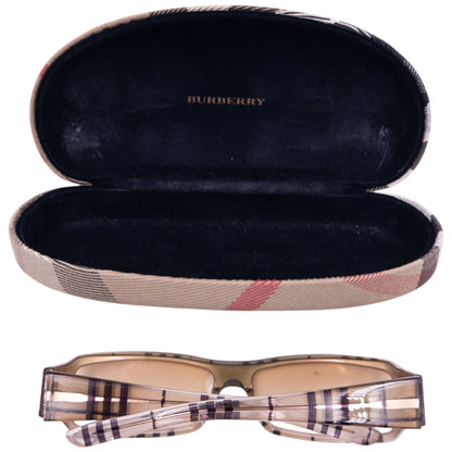 Vintage 2000s Burberry Nova Check Sunglasses | O/S, Beige