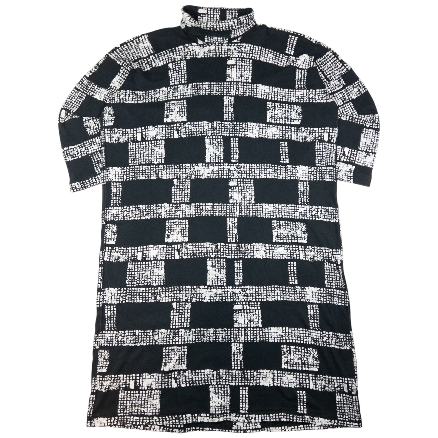 Vintage Plantation By Issey Miyake Turtleneck Dress Womens Size L