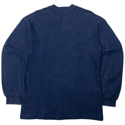 Vintage 2000s Versace Jeans Couture Embroidered Sweatshirt Size S | Small, Navy