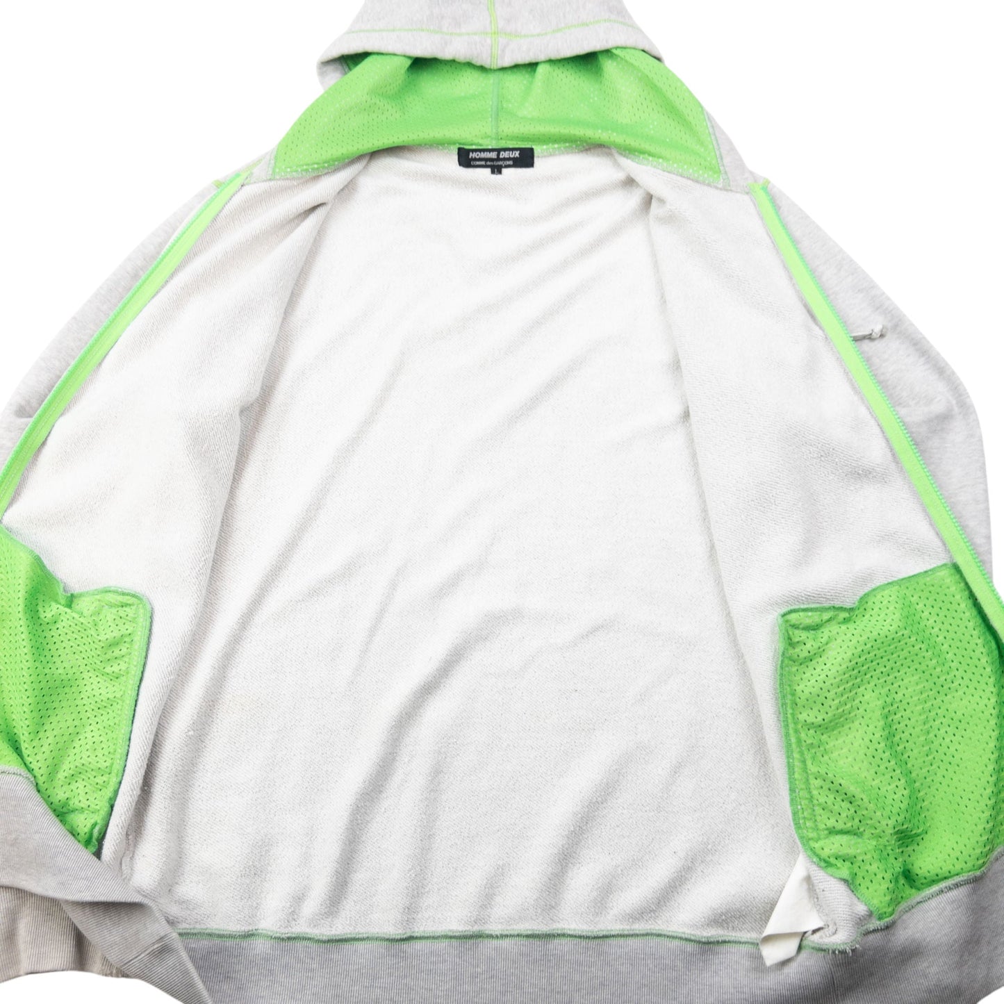 Vintage 2014 Comme Des Garçons Homme Deux Zip Up Hoodie Size L