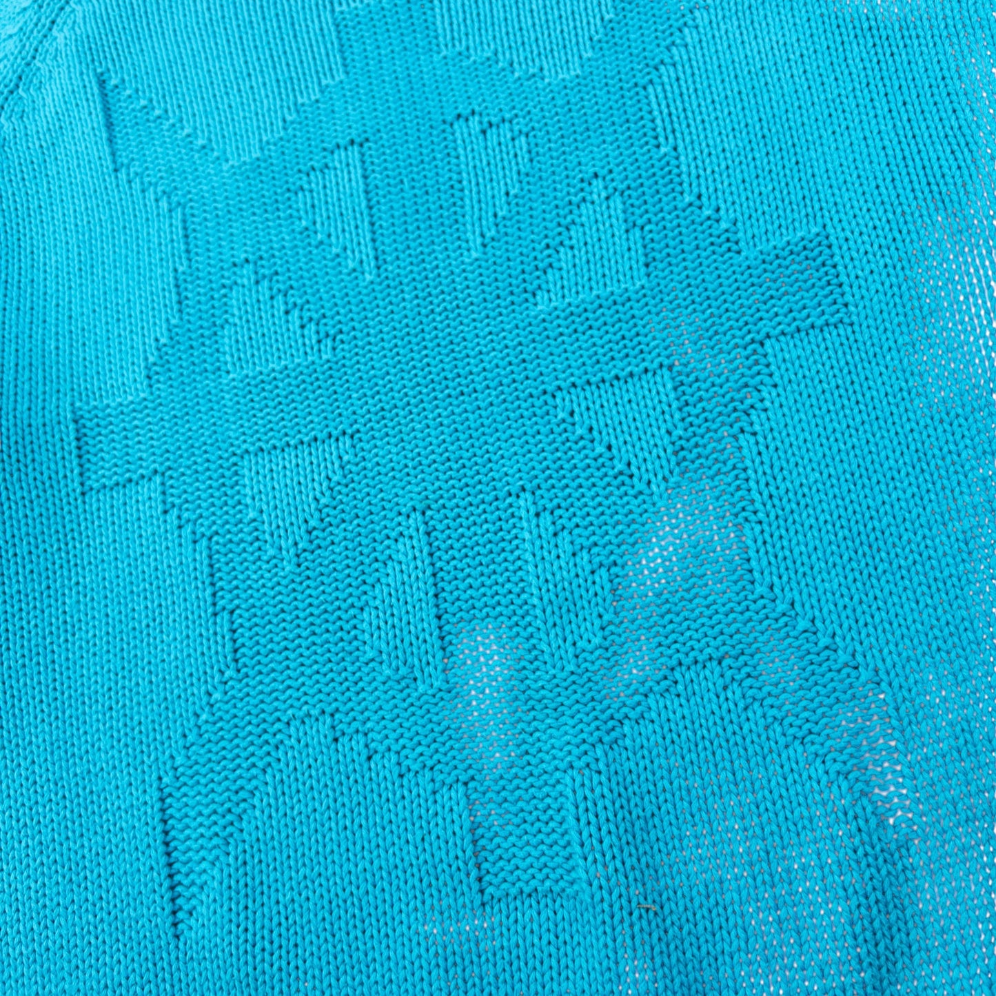 Vintage 90s YSL Yves Saint Laurent Knit Jumper Size M | Medium, Blue