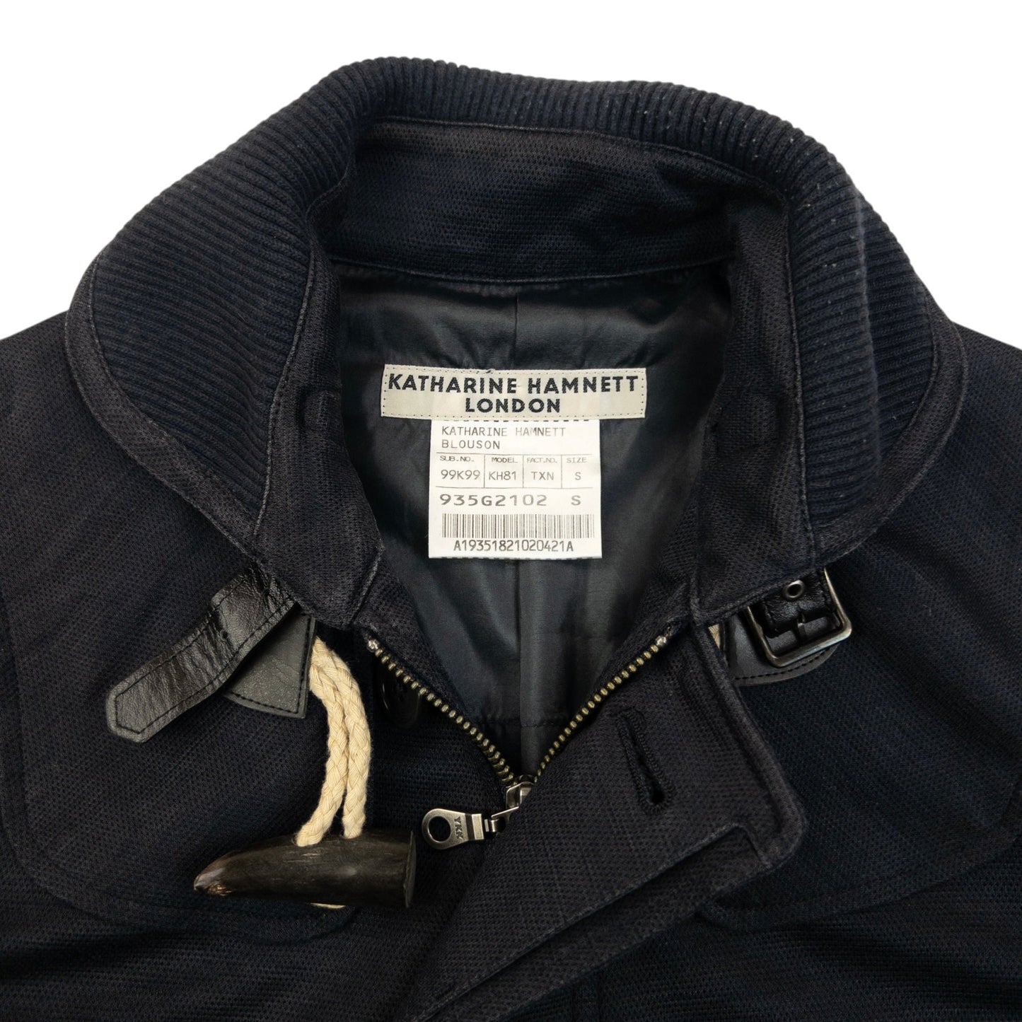 Vintage 2000s Katharine Hamnett Zip Up Jacket Size XS | XS, Navy