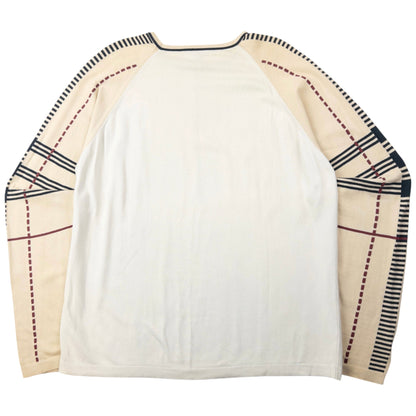 Vintage 2000s Burberry Nova Check Jumper Size XL | XL, Beige
