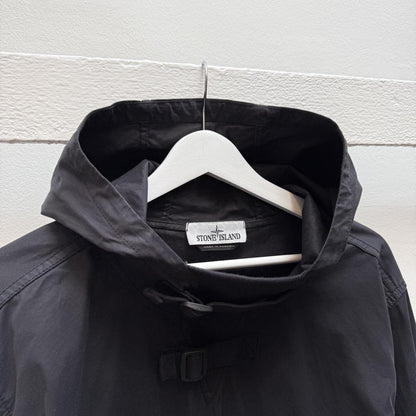 Stone Island Pullover Smock Jacket in Black (M/L) | Medium, Black