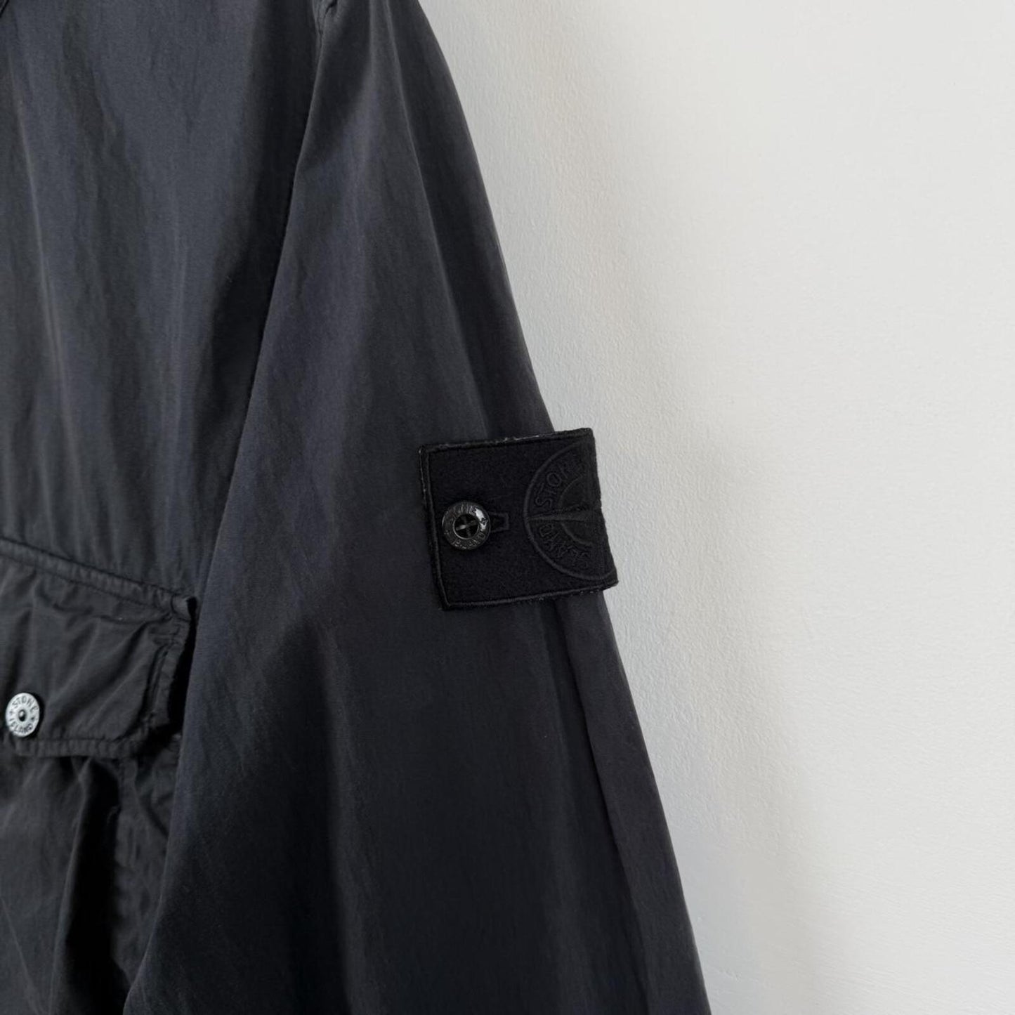 Stone Island Ghost Piece Smock Jacket Black (M) | Medium, Black