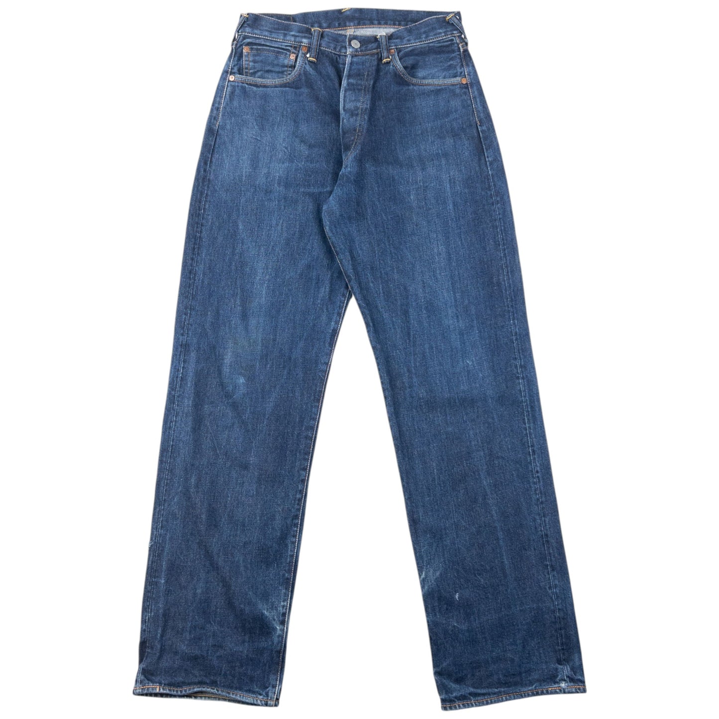 Vintage 90s Evisu Painted Daicock Japanese Denim Jeans Size W31