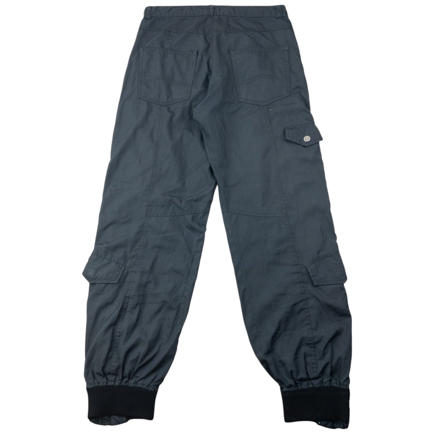 Vintage 2000s Armani Jeans Full Zip Trousers Size W30 | W30, Grey