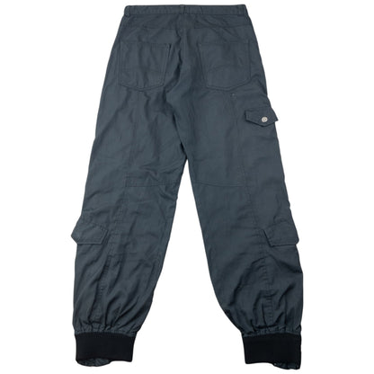 Vintage 2000s Armani Jeans Full Zip Trousers Size W30 | W30, Grey