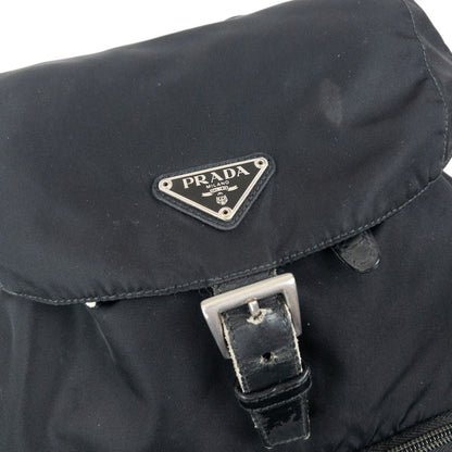 Vintage 2000s Prada Bucket Backpack | O/S, Black
