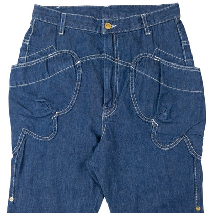 Vintage Mercibeaucoup By Issey Miyake High Waist Denim Jeans Size W28 | W28, Blue