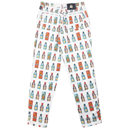 Vintage 90s Versace Jeans Couture Perfume Bottle Trousers Size W31