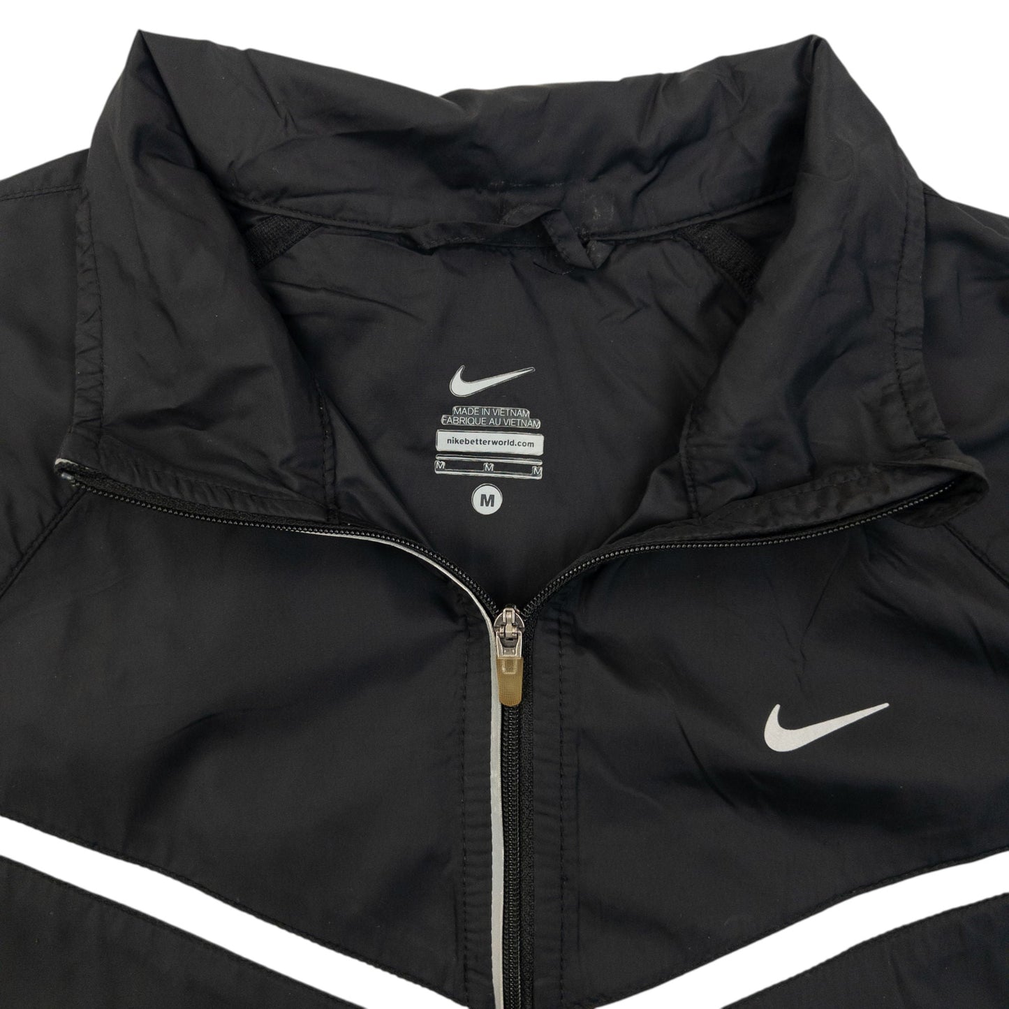 Nike Lightweight Zip Up Jacket Womens Size M | Medium, Black