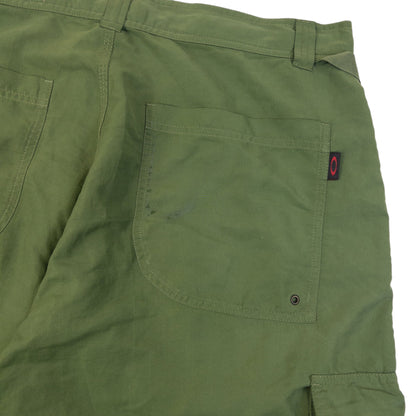 Vintage 90s Oakley Lightweight Cargo Trousers Size W35 | W35, Green