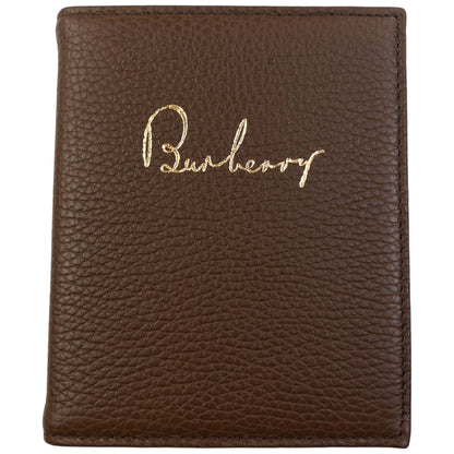Vintage 2000s Burberry Leather Bound Notebook | O/S, Multicoloured