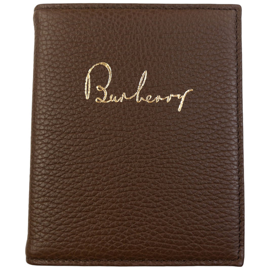Vintage 2000s Burberry Leather Bound Notebook | O/S, Multicoloured
