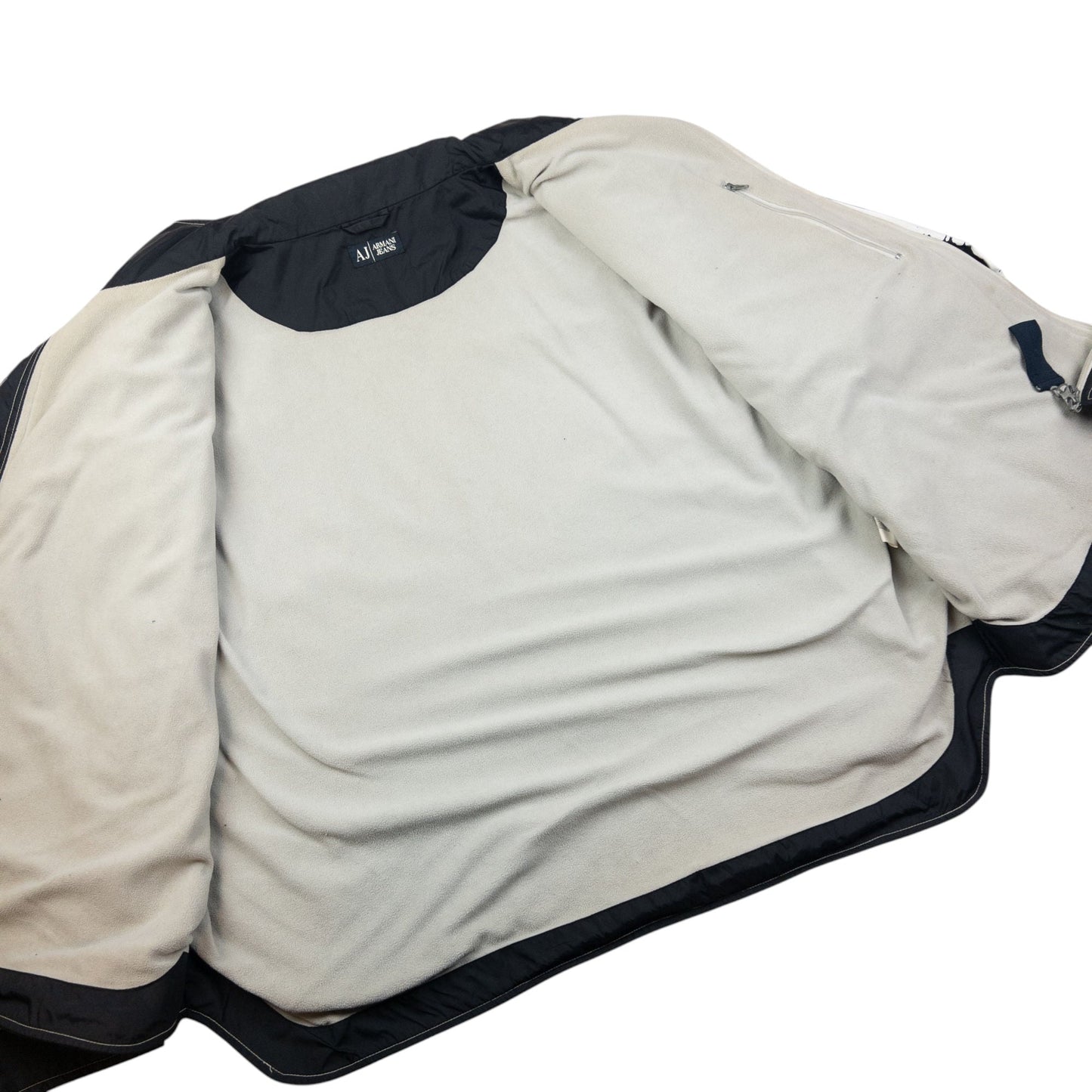 Vintage Armani Jeans Fleece Lined Jacket Size XXL