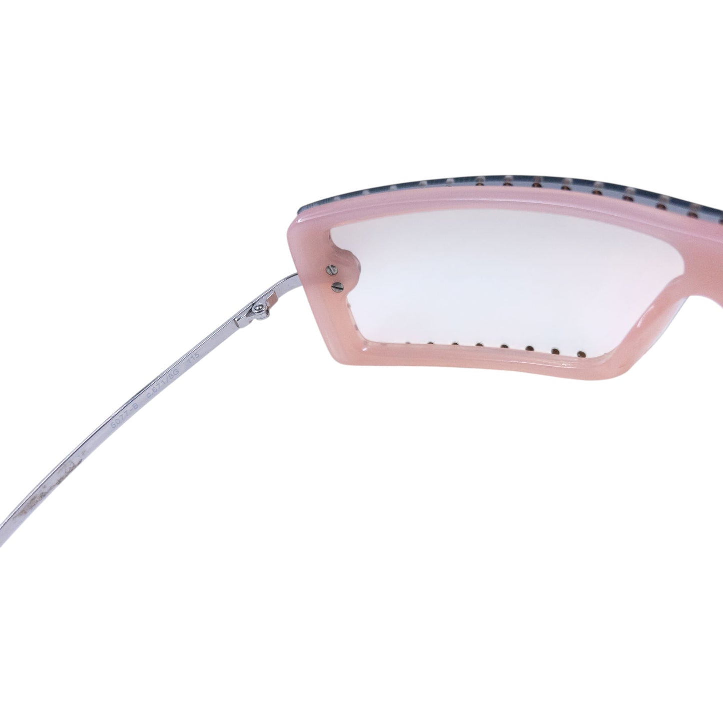 Vintage Chanel Diamanté Sunglasses | O/S, Pink
